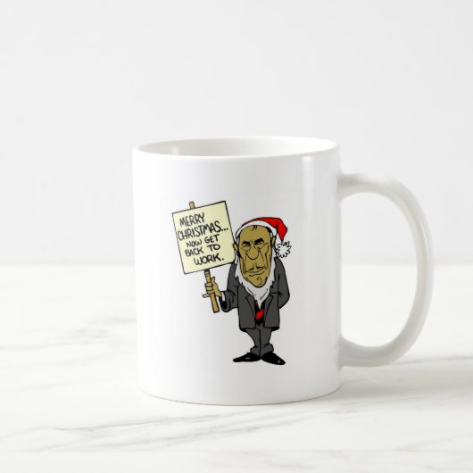 Mug Obtenez maintenant de retour de travailler le (Droite)