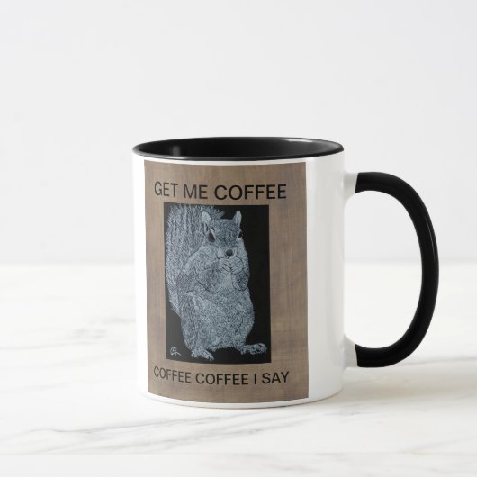MUG "OBTENEZ-MOI LE CAFÉ " (Droite)