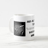 Mug Obtenez personnel avec votre charge de lésion ! (Devant gauche)