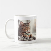 Mug Obtenez un chat confortable (Gauche)