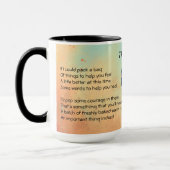 Mug Obtenez un poème bien (Gauche)