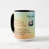 Mug Obtenez un poème bien (Devant gauche)