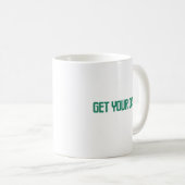 Mug Obtenez vos données | Conception d'analyse de cher (Devant droit)