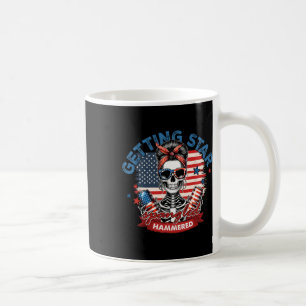Mug Obtenir Étoile Frappée Hammer Squelette Américain