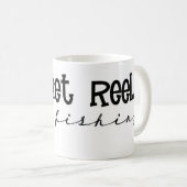 Mug Obtenir l'Humour de pêche Reel (Devant droit)