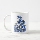 Mug Obtenir-Neige-Affliger-Bleu (Gauche)