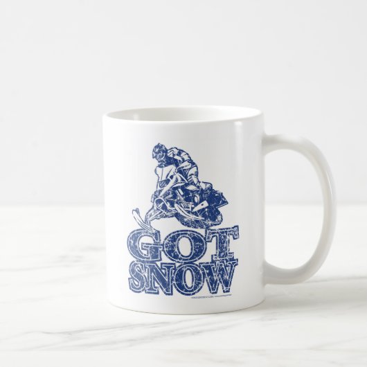 Mug Obtenir-Neige-Affliger-Bleu (Droite)