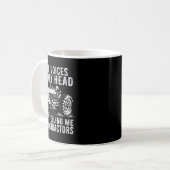 Mug Obtenir plus de tracteurs citations drôles tracteu (Devant gauche)