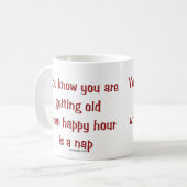 Mug Obtention de la vieille énonciation (Devant gauche)