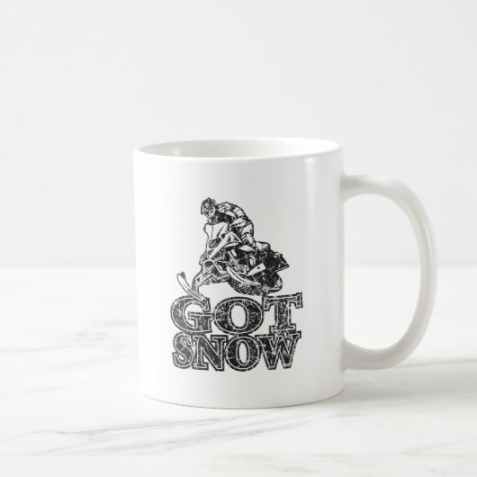 Mug Obtention de motoneige (Droite)