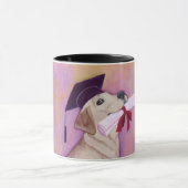 Mug Obtention du diplôme jaune de Labrador (Centre)