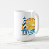 Mug OBX Banques extérieures coucher de soleil désorgan (Devant droit)