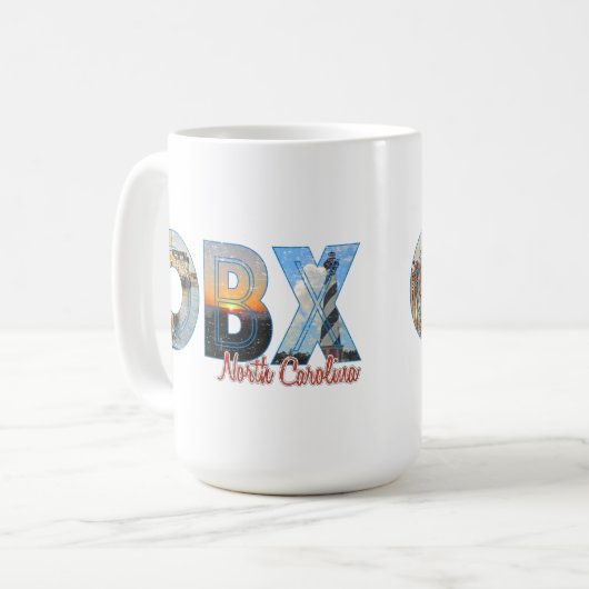 Mug OBX Les Banques Extérieures Plutôt Fier II Distort (Devant gauche)