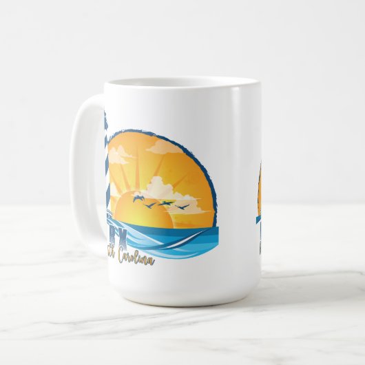 Mug OBX sunset (Devant gauche)