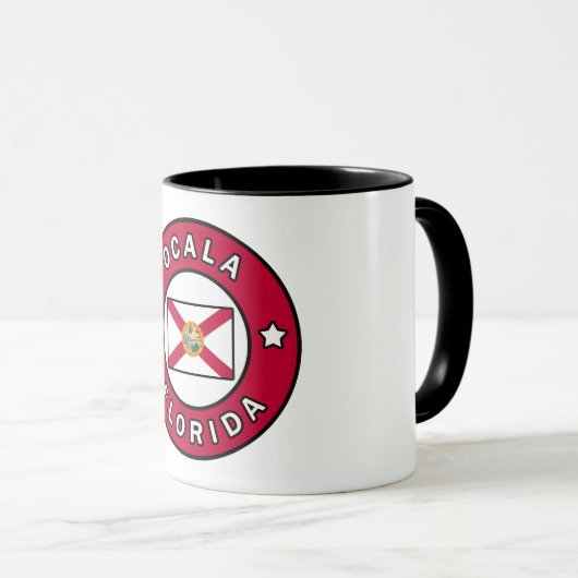Mug Ocala Floride (Devant droit)