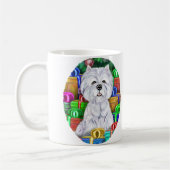 Mug Occasion de Noël Westie (Gauche)