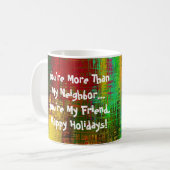 Mug Occasion de Personnaliser voisine (Devant gauche)