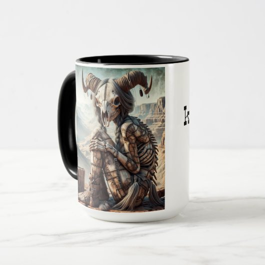 Mug occidental, humoristique (Devant gauche)
