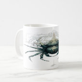 Mug Occult Spider Mystic Geometry Dark (Devant gauche)