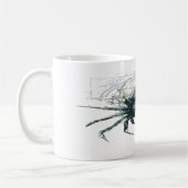 Mug Occult Spider Mystic Geometry Dark (Gauche)