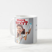 MUG OCCUPATION "INFIRMIÈRE" - (Devant gauche)