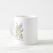 Mug Occupational Therapy Easter Bunny OT OTA Spring Ot (Devant gauche)