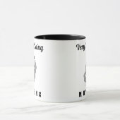 Mug Occupé Ne Faire Rien De Mignons Chat Drôle Humour (Centre)