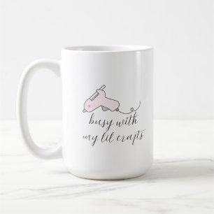 Mug Occupée par mes petits bricolages Design de pistol
