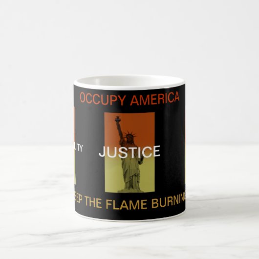 MUG OCCUPER L'AMÉRIQUE CONTINUE DE BRÛLER LA FLAMME ! (Centre)