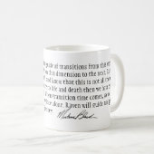 Mug Occupez-vous de Raven (Devant droit)