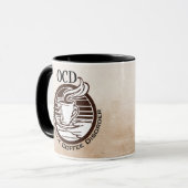 Mug OCD : Désordre obsédant de café (Devant gauche)