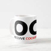 Mug OCD - Trouble de la cockatile obsessionnel (Devant gauche)