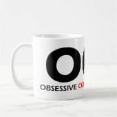 Mug OCD - Trouble de la cockatile obsessionnel (Gauche)