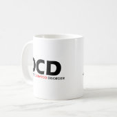 Mug OCD - Trouble de la cockatose Obsessive (Devant gauche)