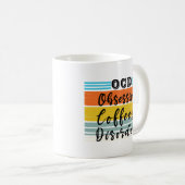 Mug OCD, Trouble du café obsessionnel | Cute Louveuse (Devant droit)