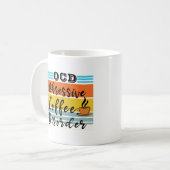 Mug OCD, Trouble du café obsessionnel | Cute Louveuse (Devant gauche)