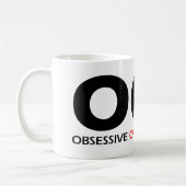 Mug OCD - Trouble Obsessionnel du poisson de chat (Gauche)
