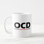 Mug OCD - Trouble obsessionnel du téléphone portable (Gauche)