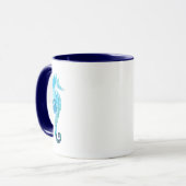 Mug Ocean Art - Hippocampe 2 (Devant gauche)