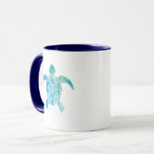 Mug Ocean Art - Tortue 2 (Devant gauche)