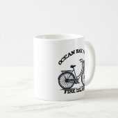 Mug OCEAN BAY PARK Fire Island vélo plage d'été maman (Devant droit)
