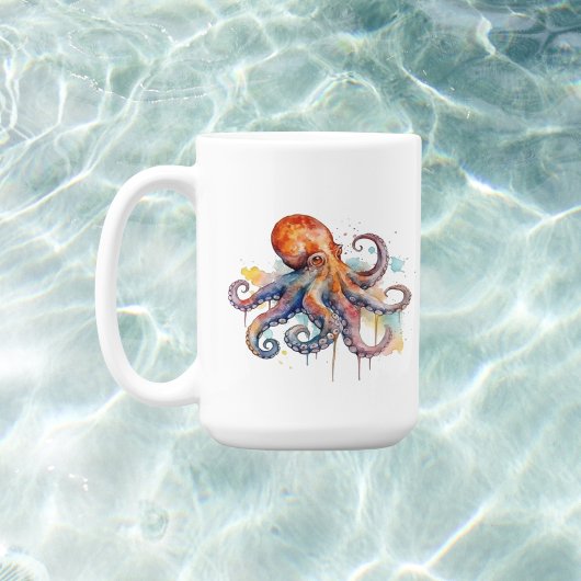 Mug Océan Caprice : Pieuvre Colorée
