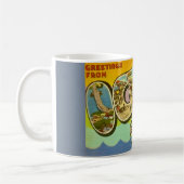 Mug Océan City NJ Rétro (Gauche)