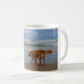Mug Océan de tintement de chien d'arrêt de canard de (Devant droit)