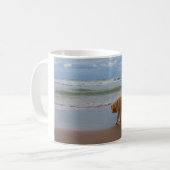 Mug Océan de tintement de chien d'arrêt de canard de (Devant gauche)