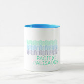 Mug Océan de vague des Palisades du Pacifique (Centre)