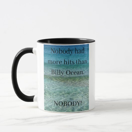 Mug Océan drôle de Billy (Gauche)
