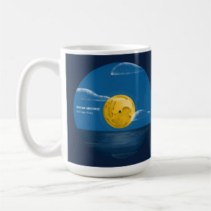 Mug Ocean Grooves Vinyl Ocean Night Art