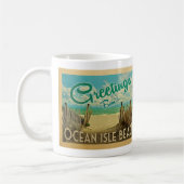 Mug Ocean Isle Beach Vintage voyage (Gauche)