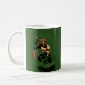 Mug Ocean King Trident Warrior Dynamic Comic Art (Gauche)